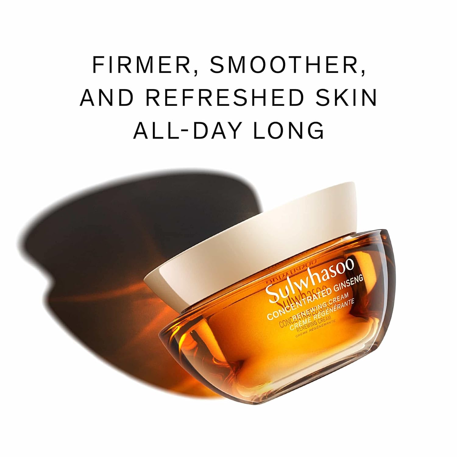 Sulwhasoo Concentrated Ginseng Renewing Cream - Korean Anti-Aging Skincare, Improves The Look Of Wrinkles And Firmness, Ginseng, Peptides, And Squalane, Firming Cream