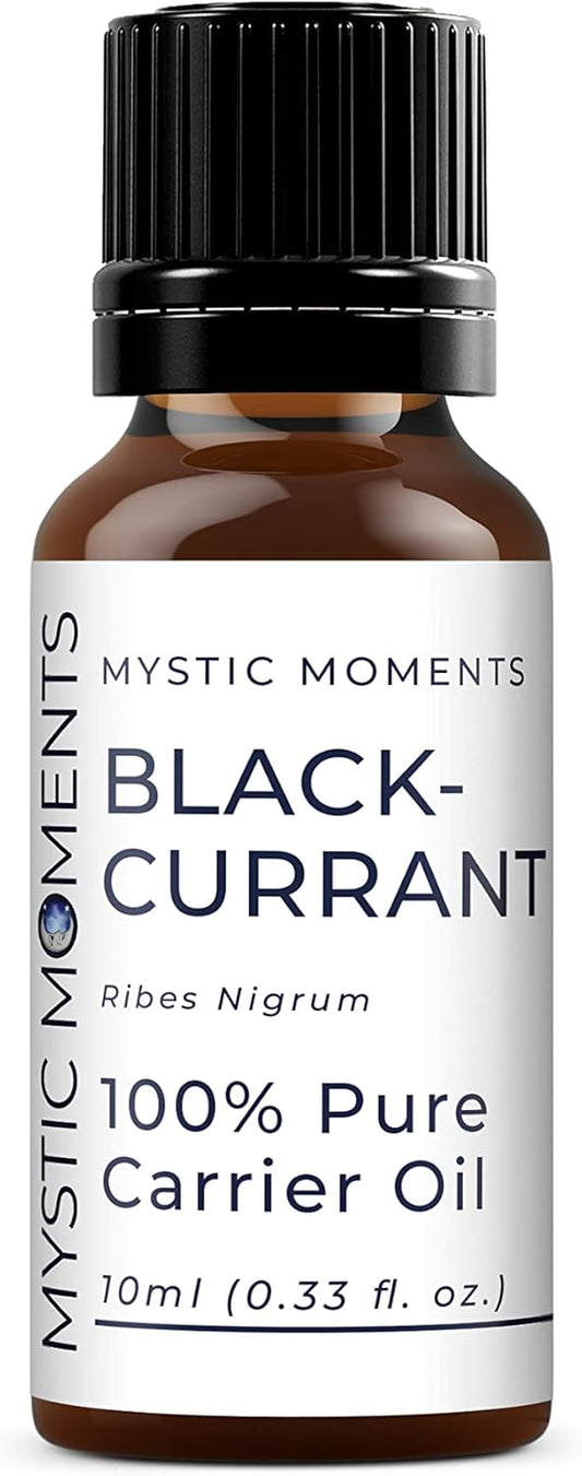 Mystic Moments | Blackcurrant Seed Carrier Oil 125Ml - Pure & Natural Oil Perfect For Hair, Face, Nails, Aromatherapy, Massage And Oil Dilution Vegan Gmo Free