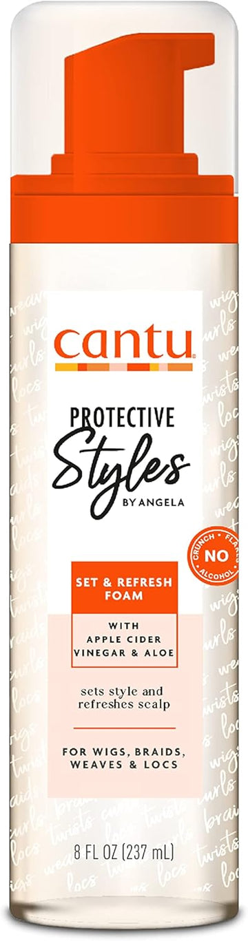 Cantu Protective Styles Set & Refresh Foam 237Ml