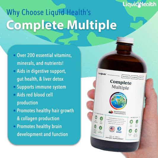 Liquidhealth High Performance Vitamin Bundle | Liquid Vitamins For Energy