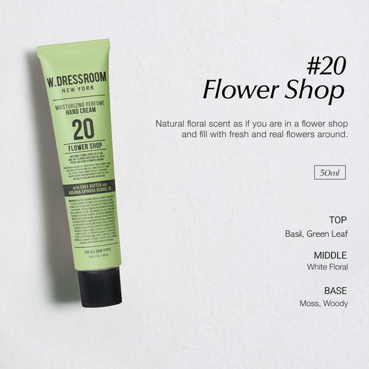 W.Dressroom Moisturizing Hand Cream (No.20 Flower Shop)