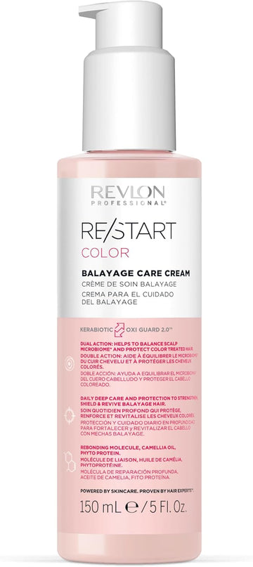 Re/Start Revlon Professional Color Balayage Care Cream, Vegan Leave-In Treatment For Stronger, Softer Balayage Coloured Hair, 150 Ml