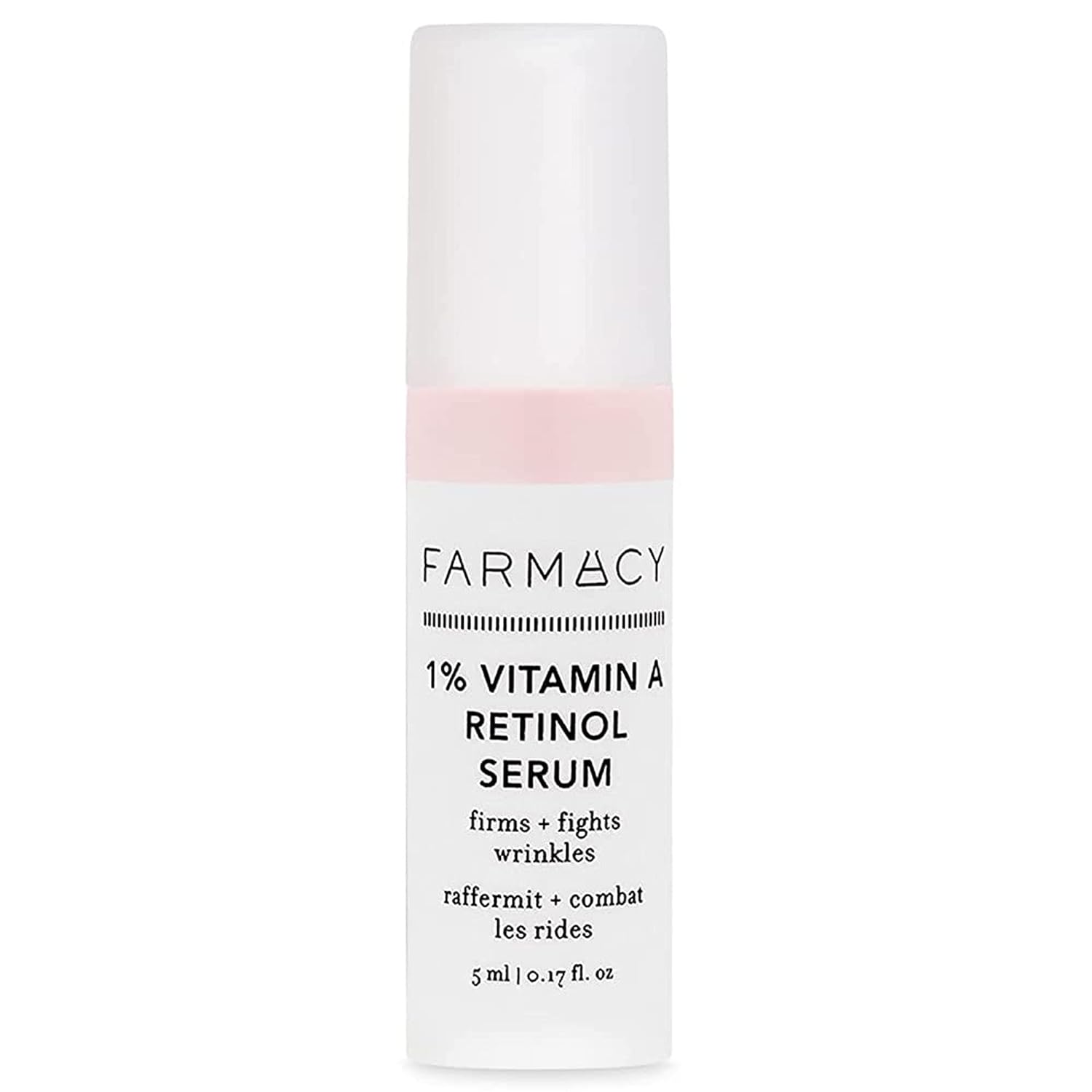 Farmacy Retinol Serum for Face - 1% Vitamin A Anti Wrinkle Serum - Resurfacing Retinol Serum with 2 Retinoid Types - Formulated with Upcycled Ingredients (5ml)