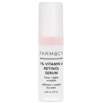 Farmacy Retinol Serum for Face - 1% Vitamin A Anti Wrinkle Serum - Resurfacing Retinol Serum with 2 Retinoid Types - Formulated with Upcycled Ingredients (5ml)