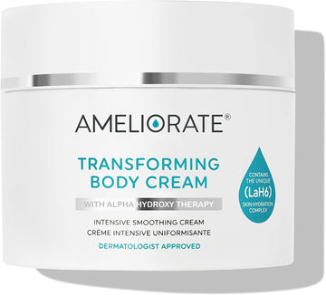 Ameliorate Transforming Body Cream 225Ml | Lab6, Omega Oil, Shea Butter, Ahas | Dermatologically Tested