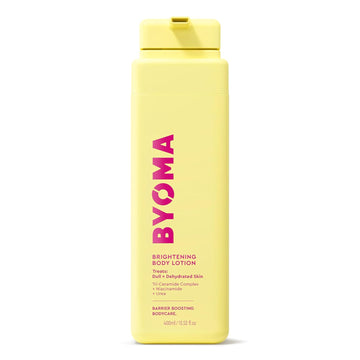 Byoma Brightening Body Lotion - For Dull, Dehydrated Complexion - Creamy Moisturizer With Niacinamide & Azelaic Acid - Evens Tone & Supports Barrier - 13.52 Fl Oz