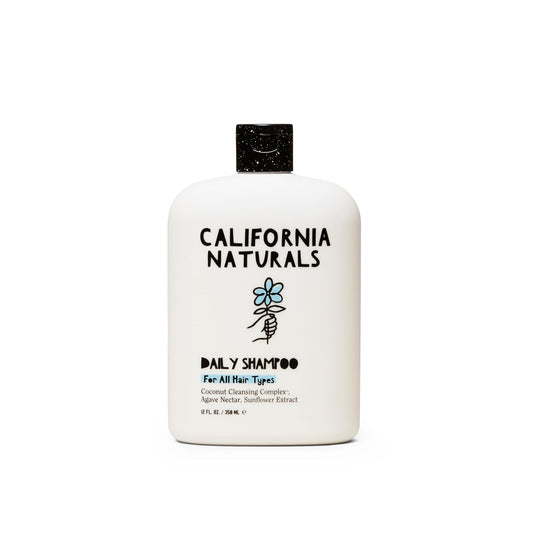 California Naturals Shampoo, Hair and Scalp Care for Women and Men, Coconut Cleansing Complex, Natural, Vegan, Cruelty, Silicone, Paraben, and Sulfate Free Shampoo, All Hair Types, 12 fl oz, 3 Pack