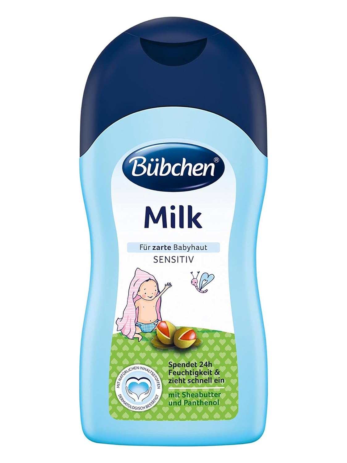 Bubchen Milk Baby Lotion 400 ml / 13.3 oz by bubchen : Baby