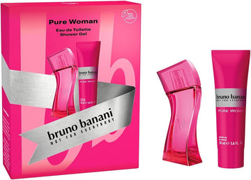 Bruno Banani Pure Woman 2 Piece Gift Set: Eau De Toilette 30Ml & Shower Gel 50Ml