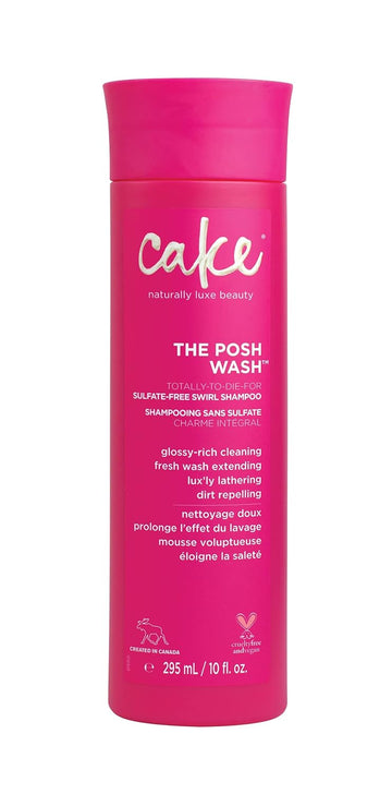 Cake Beauty Posh Wash Sulfate-free Swirl Shampoo, 10 Ounces