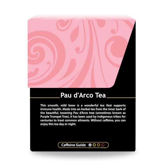 Buddha Teas Pau D'Arco Tea - Ou Kosher, 18 Bleach-Free Tea Bags