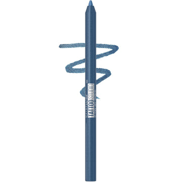 Maybelline Tattoo Studio Sharpenable Eyeliner Pencil, 36 Hour Wear, Waterproof, Navy Bling, 1 Count