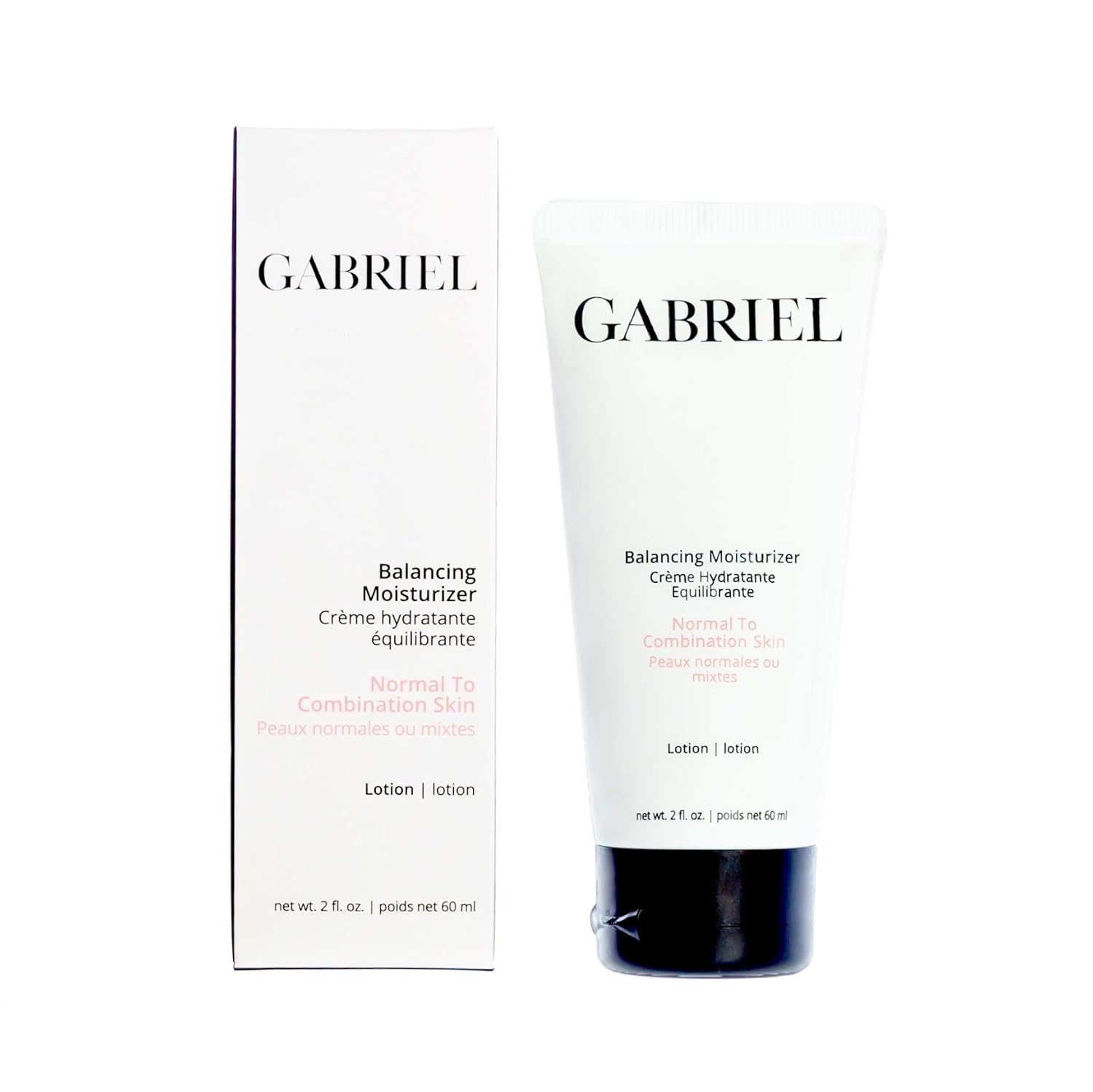 Gabriel Cosmetics Moisturizer, Vegan, Natural, Paraben-Free, Non Gmo, All-Natural Skincare, 2 Fl Oz. (2 Fl Oz, Balancing) : Beauty & Personal Care