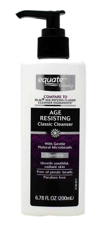 Equate Age Resisting Classic Cleanser Compare To Olay Age Defying Classic Cleanser Ingredients : Beauty & Personal Care