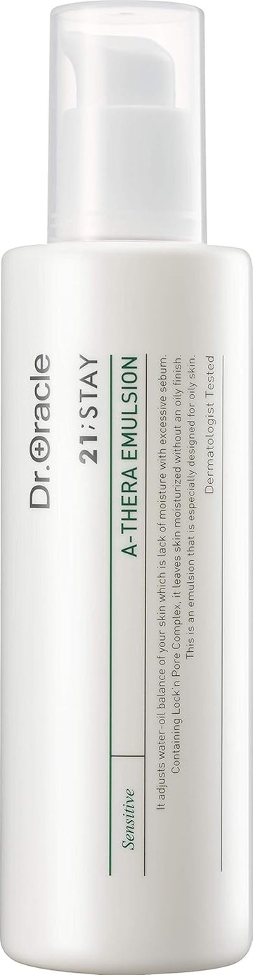Dr.Oracle A-Thera Emulsion Face Moisturizer Moisturizing Facial Lotion For Sensitive Skin, (4.05Fl.Oz) Dermatologist Tested, 21;Stay
