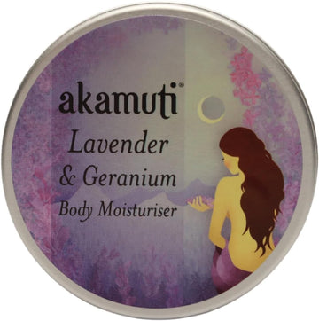 Akamuti Lavender & Geranium Body Moisturiser 100Ml