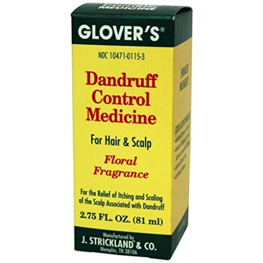 Glover'S Dandruff Control Medicine Floral Fragrance, 2.75 Ounce : Hair Care Products : Beauty & Personal Care
