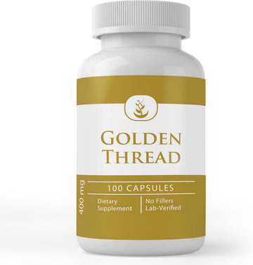 Pure Original Ingredients Golden Thread, (100 Capsules) Always Pure, No Additives Or Fillers, Lab Verified