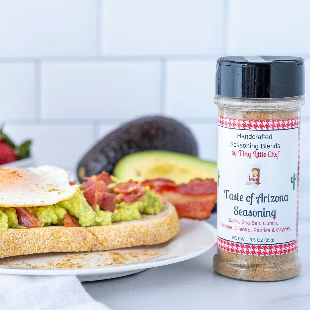 Taste of Arizona Seasoning Blend by Tiny Little Chef - Our Seasonings are Vegan, Keto, Paleo and Whole30 Compliant - Handcrafted & Natural