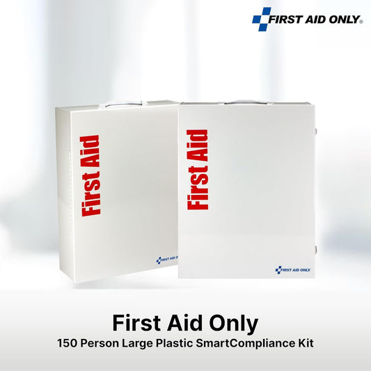First Aid Only 226-U/Fao 50-Person Emergency First Aid Kit For Home Renovation, Job Sites, And Construction Vehicles, 191 Pieces