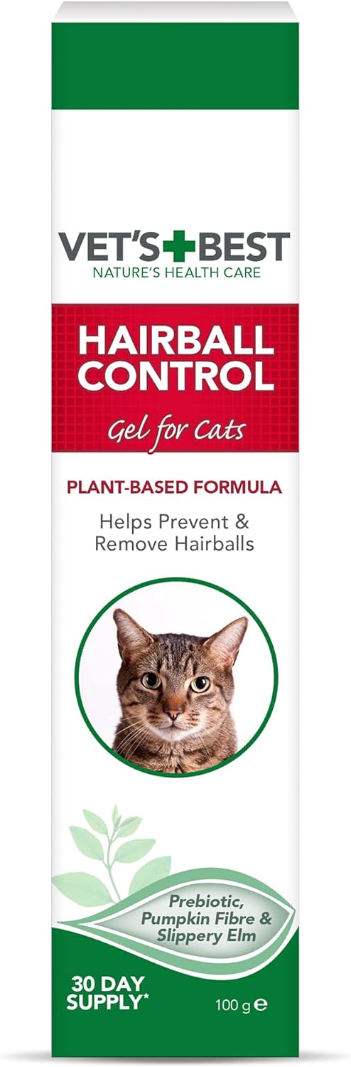 Vet'S Best Cat Hairball Relief Digestive Aid Gel- 100G80333-6P