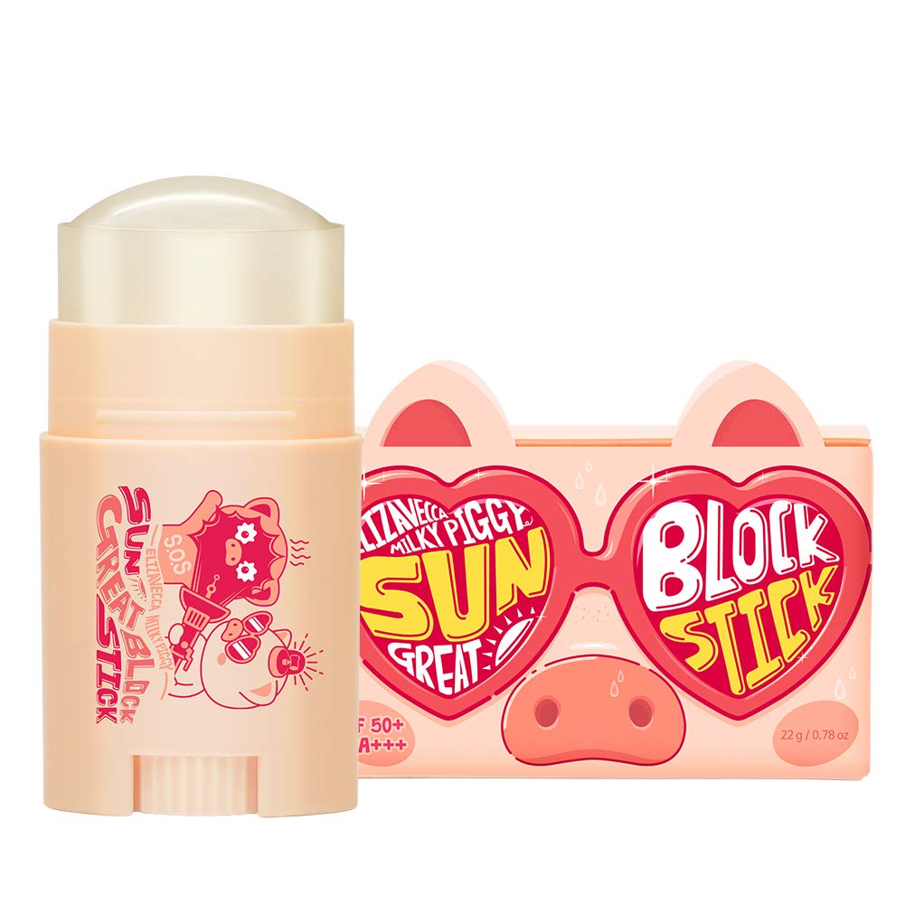 Elizavecca Milky Piggy Great Block Stick Spf 50+ Pa+++ | Protection For Face | How To Use Stick For Face | Protection For Face |