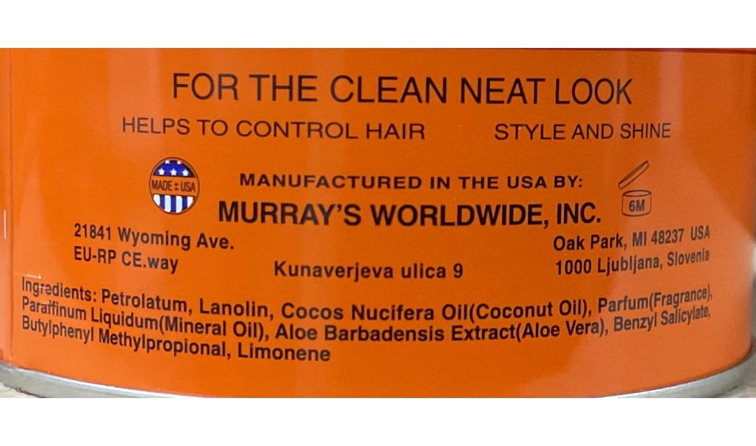 Murray'S Pomade Super Light 3 Oz
