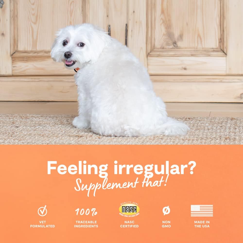 Open Farm Probiotic Chews, Dog Supplement, Dog Vitamins, Supports Normal Flora and Bowel Movement Using Traceable and Vet-Approved Ingredients, 12.7 oz, 90 Count : Pet Supplies