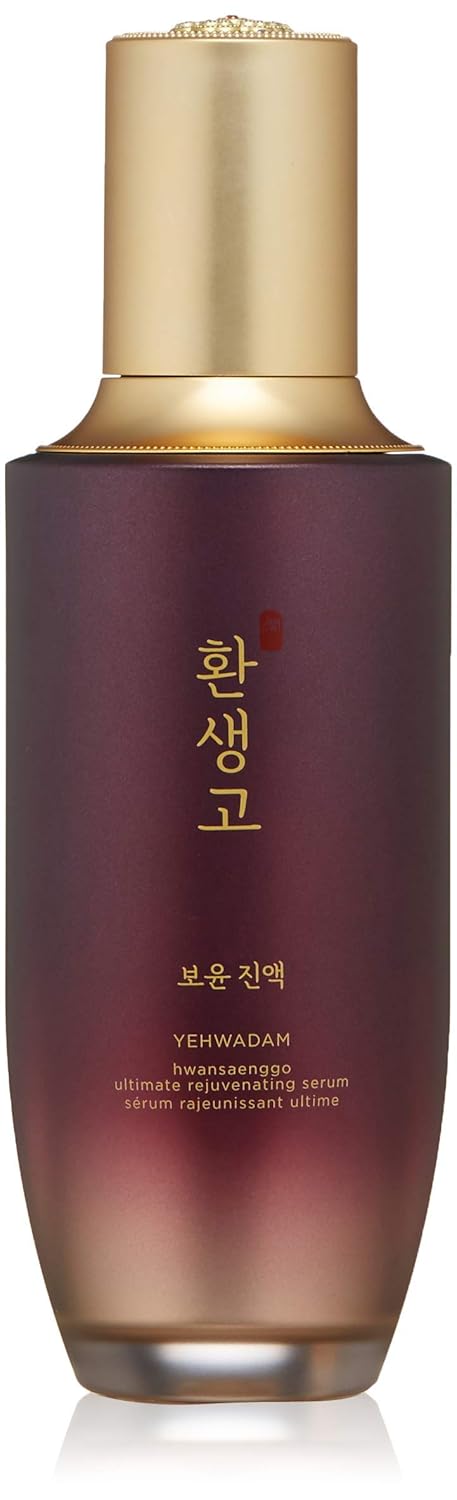 The Face Shop Yehwadam Hwansaenggo Ultimate Rejuvenating Serum | Ultra-Nourishing Balm-Type Cream for Skin Texture & Resilience | Skin Balance, Vitality & Natural Radiance Restoration, 1.52 Fl Oz : Beauty & Personal Care