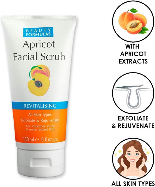 Beauty Formulas Face Scrub Apricot