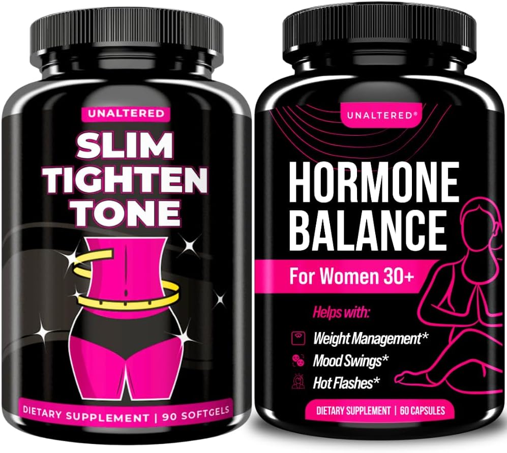 Unaltered Slim Tighten Tone & Hormone Balance Bundle