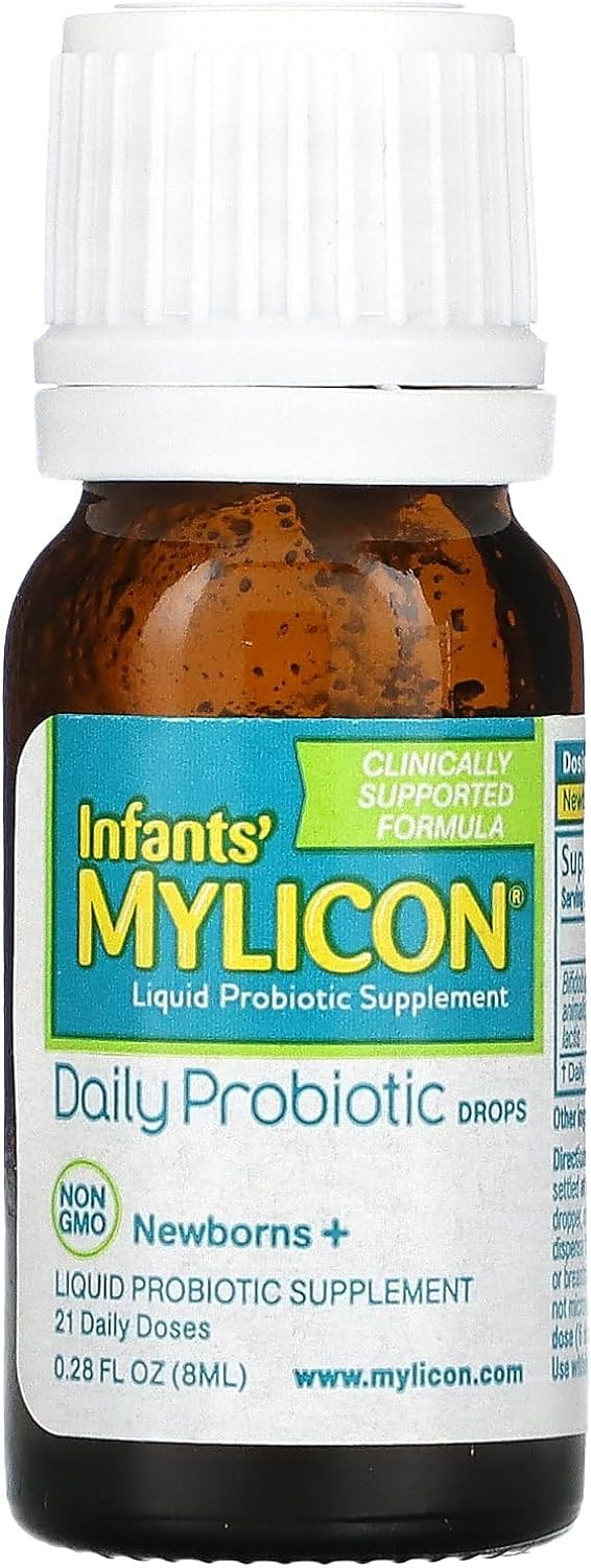 Infants' Mylicon Daily Probiotic Drops, for Colic and Fussiness, 8mL, 21 Daily Doses : Baby