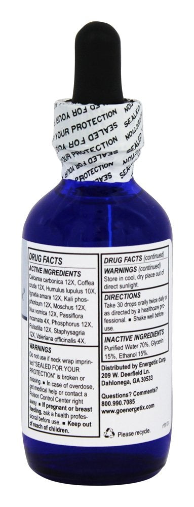 Energetix - Relax-Tone Homeopathic - 2 Oz. : Health & Household