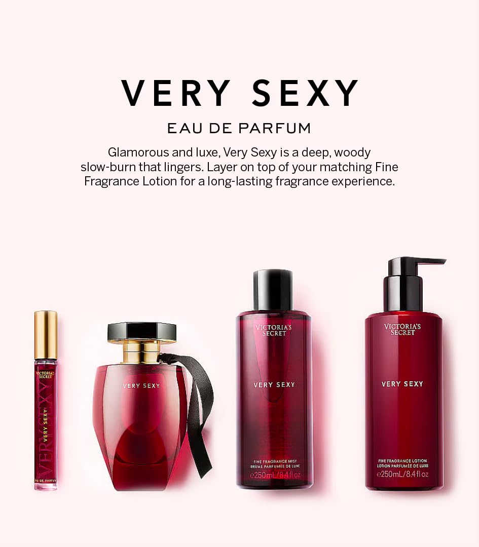 Victoria'S Secret Very Sexy Eau De Parfum, Notes Of Vanilla Orchid, Sun-Drenched Clementine & Wild Blackberry, Perfumes For Women (1.7 Oz) : Beauty & Personal Care
