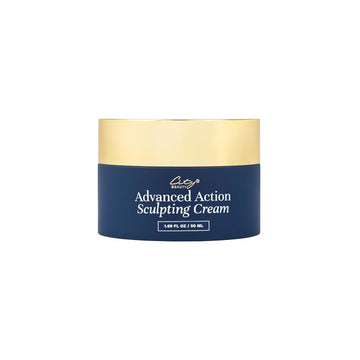 City Beauty Advanced Action Sculpting Cream - Solution For Saggy Jawline, Drooping Face, And Neck Wrinkles - Firming Cream For Loose, Sagging Skin