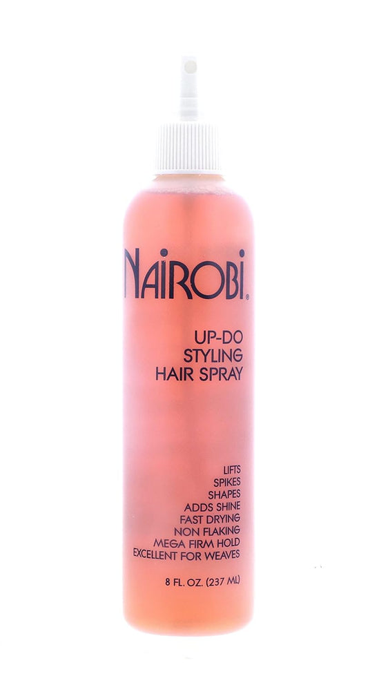 Nairobi Up-Do Styling Hair Spray Unisex, 8 Ounce By Nairobi