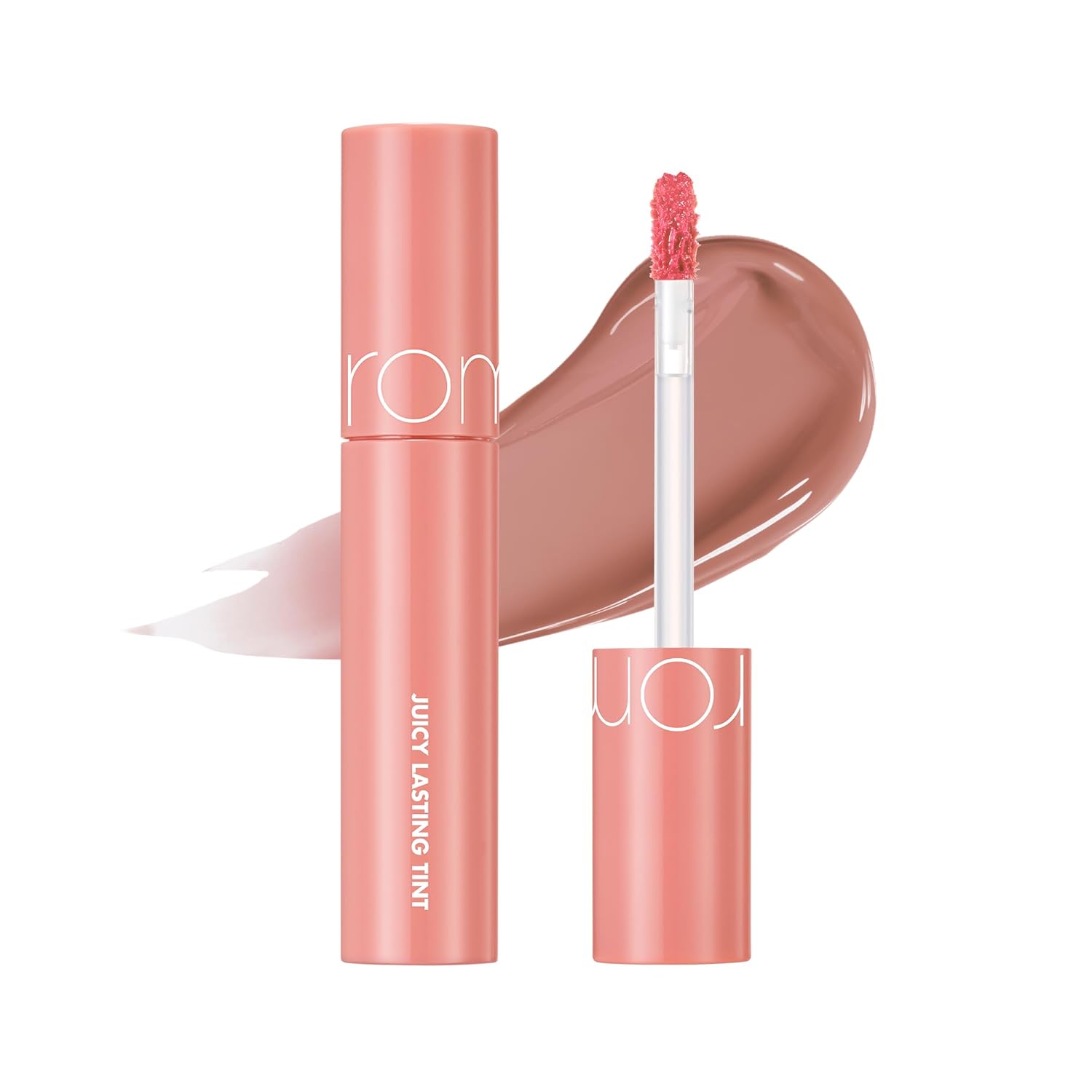 Rom&Nd Juicy Lasting Tint (36 Peach Honey B) | Kbeauty, Honey-Like Gloss, Plumping, Dewy, Moisturized Lips, 0.2 Fl Oz (Pack Of 1)