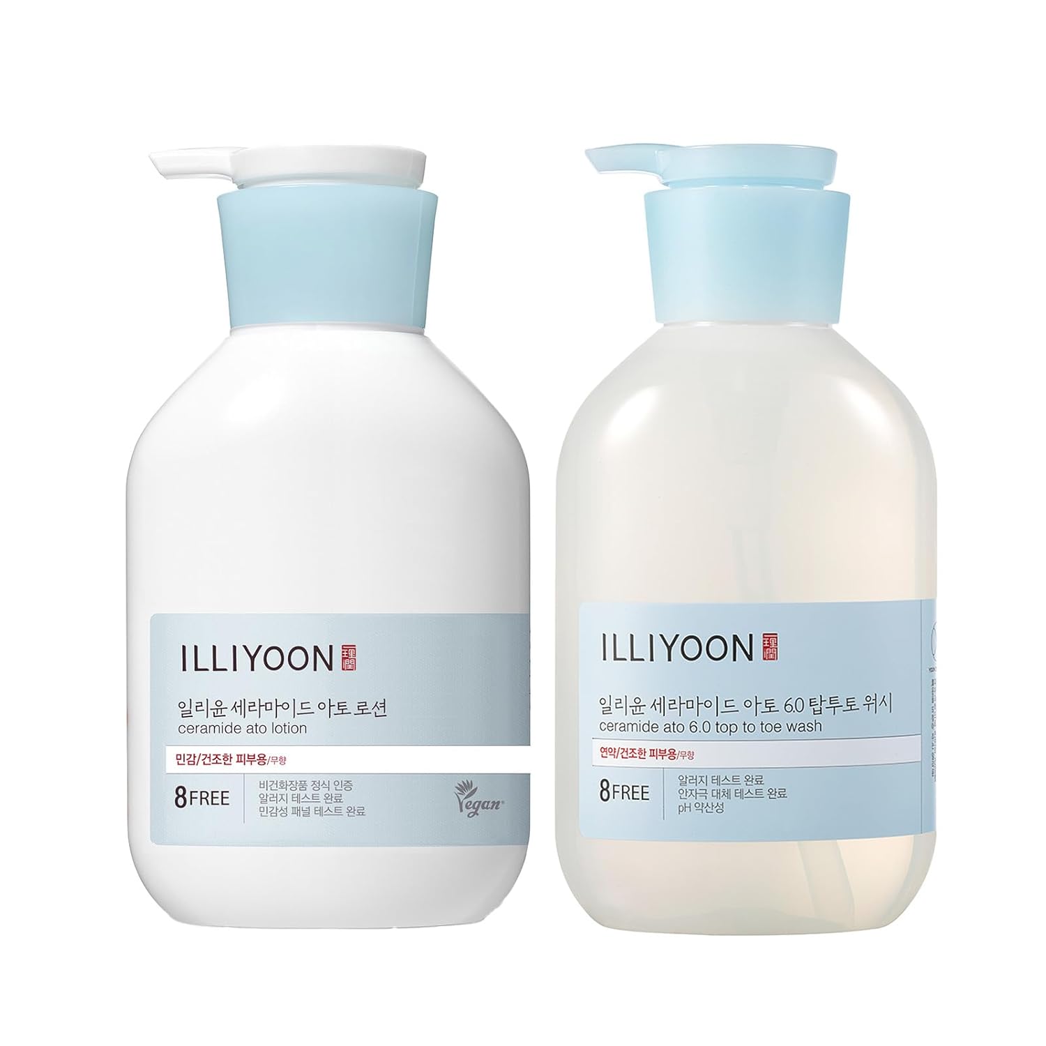 Illiyoon Ato Lotion 528Ml With Top To Toe Wash