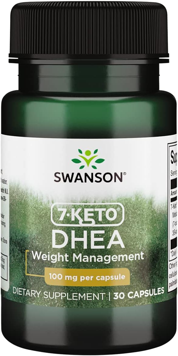 Swanson 7 Keto Dhea 100 Milligrams 30 Capsules