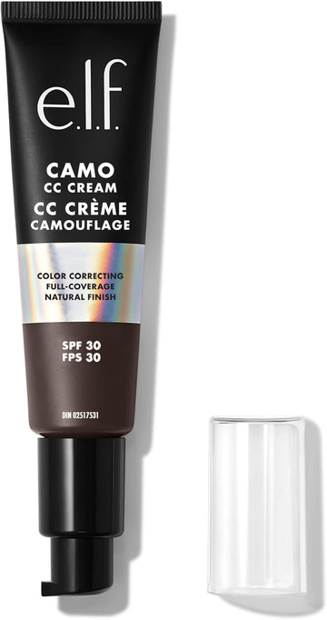E.L.F. Cc Cream, Colour Correcting Medium-To-Full Coverage Foundation With Spf 30, Rich 620 W, 1.05 Oz (30G)