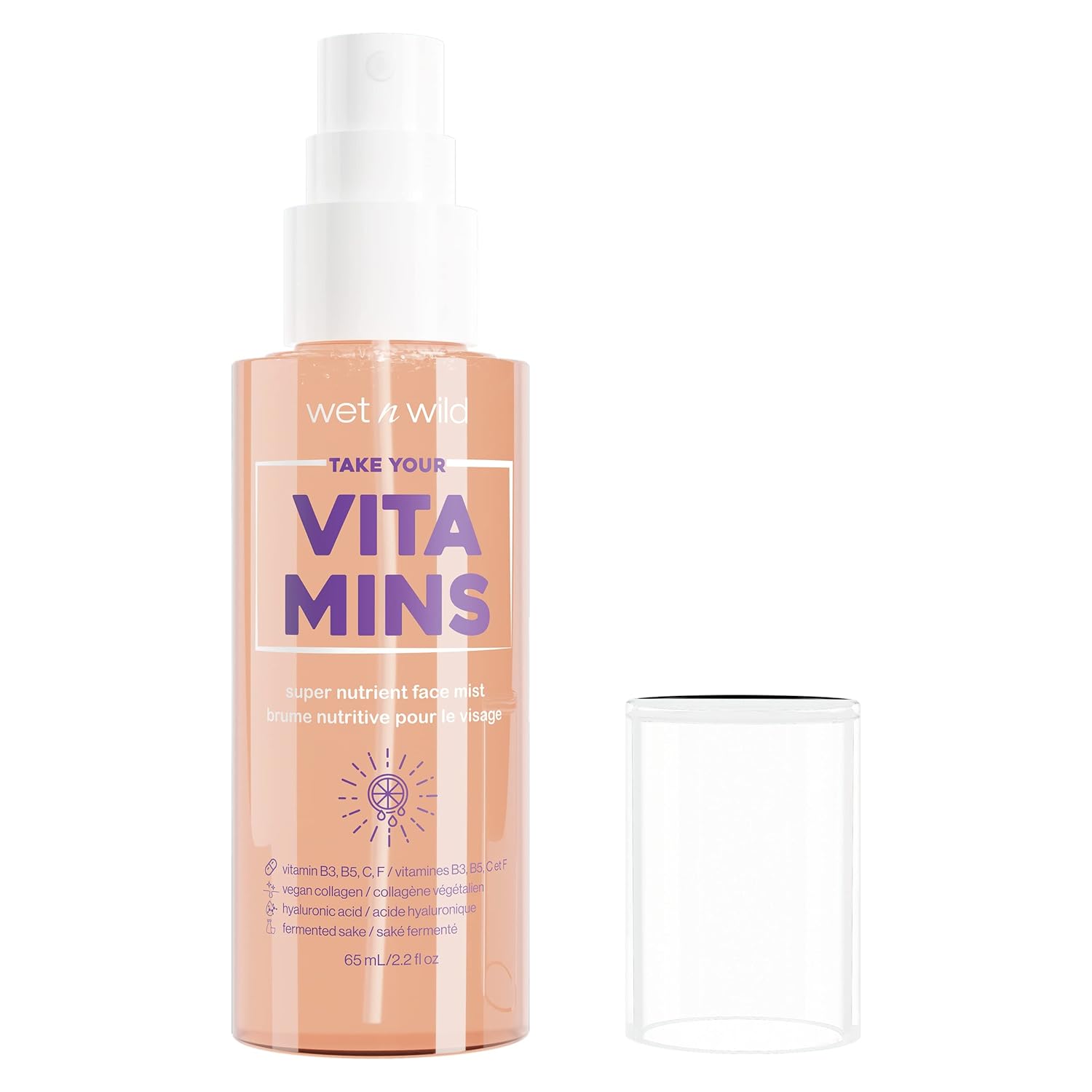 Wet N Wild Take Your Vitamins Super Nutrient Face Mist Clear Take Your Vitamins 1114736