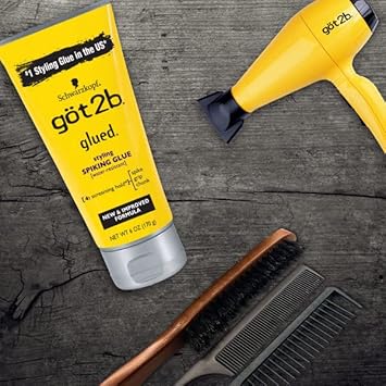 Got2B Ultra Glued Invincible Styling Gel 2 - 6 Oz Tubes + 1 Travel 1.25 Oz Tube : Beauty & Personal Care