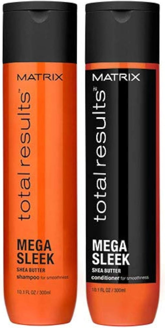Matrix Total Results Mega Sleek Shampoo 300Ml & Conditioner 300Ml Duo