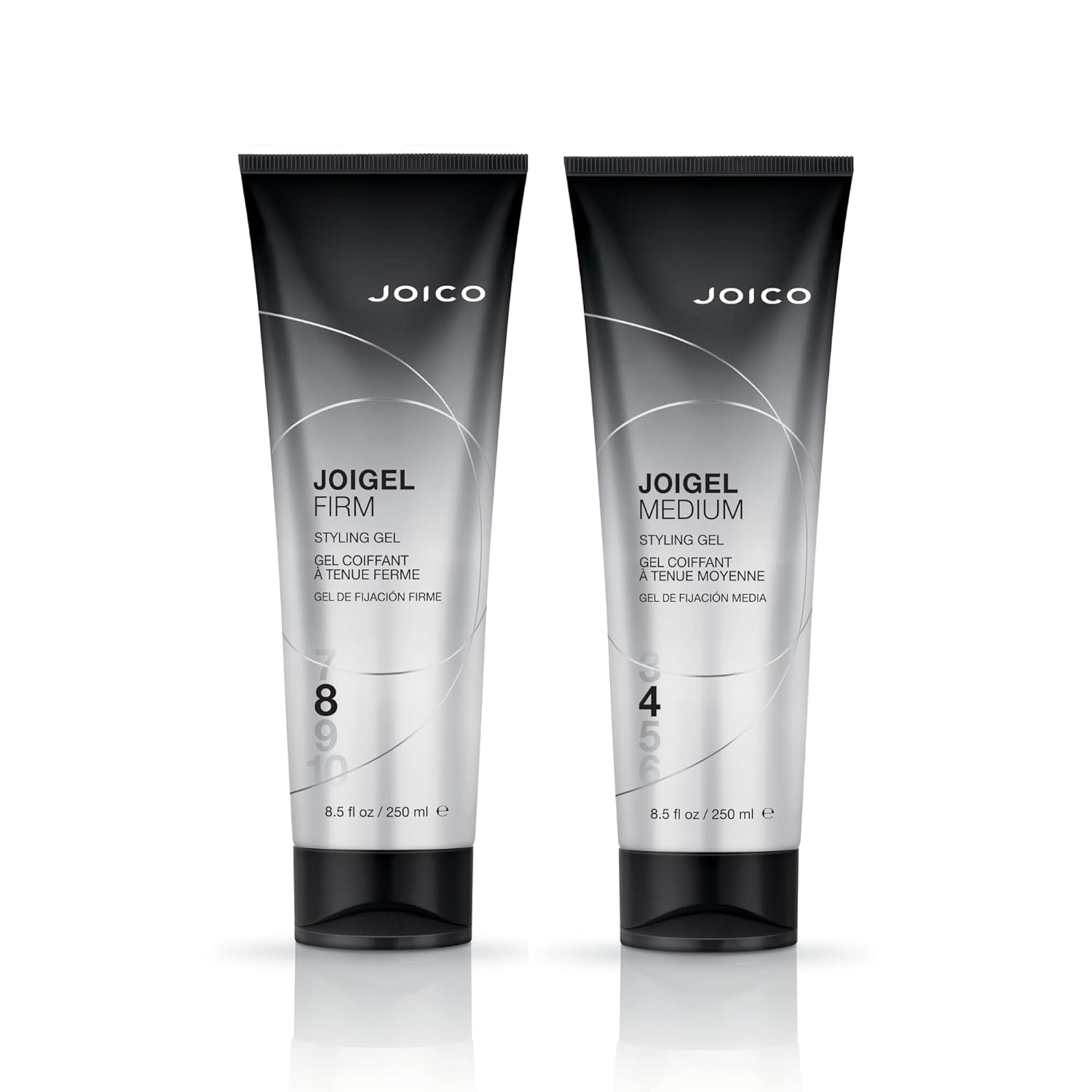 Joico Gel Medium Styling Gel | For Most Hair Types | Add Body and Volume | Lock In Moisture & Boost Shine | Thermal Heat & Humidity Protection | Protect Against Pollution | 8.5 Fl Oz : Beauty & Personal Care