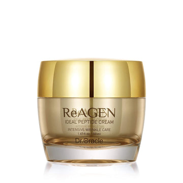 Dr.Oracle Peptide Cream - Wrinkle Repairing Daily Anti-Aging Moisturizer For Fine Lines And Wrinkles, Dark Spots, All Skin Types, Dry, Sensitive, Mature Skin, 1.69 Fl. Oz/50Ml, Dermatologist Tested