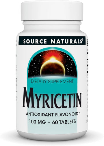 Source Naturals Myricetin Antioxidant Flavonoid* 100 Mg Tablet, 60 Count