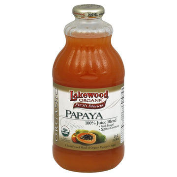 Lakewood Organic Fresh Blends Papaya (1 X 32 FL OZ)