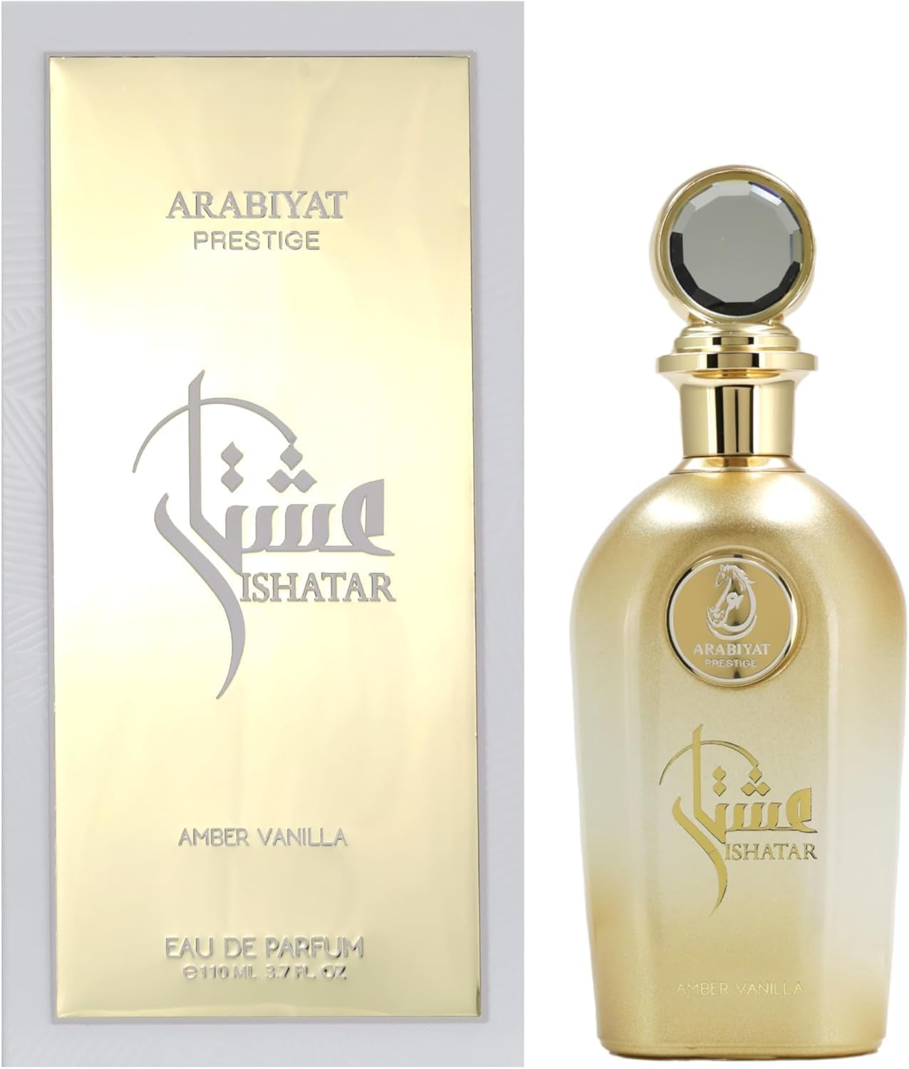 Arabiyat Prestige Ishatar Amber Vanilla Edp Eau De Parfum For Women And Men (Unisex), 110Ml Made In Uae