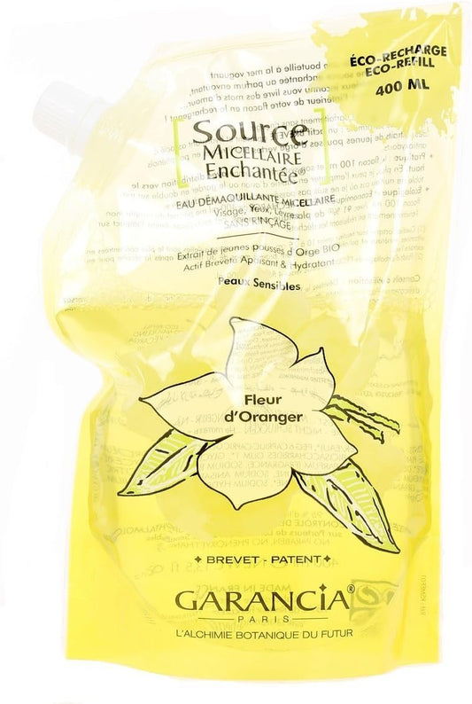 Garancia Source Micellaire Enchantée Micellar Cleansing Water Orange Blossom Eco-Refill 400Ml