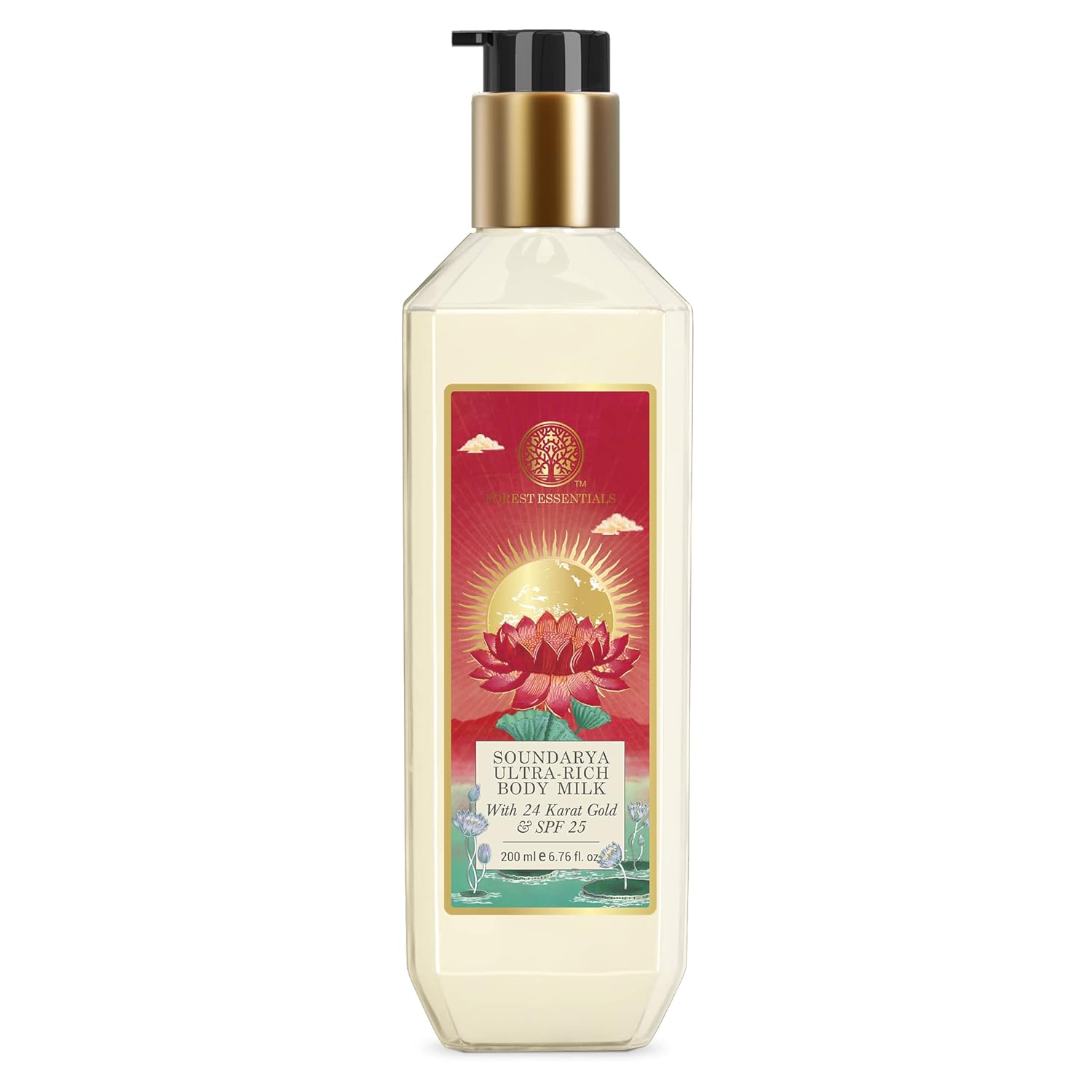Forest Essentials Soundarya Ultra Rich Body Lotion With Natural Spf, 200Ml